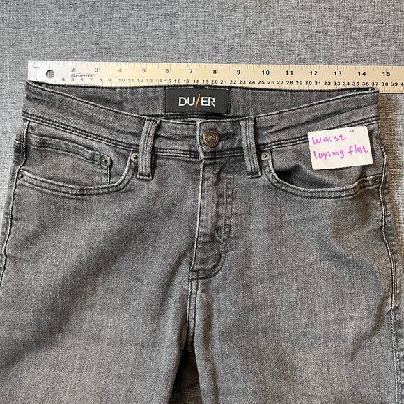 DU/ER Duer L2X Performance Slim Fit Jeans - Men's Size 29*30 - Gray - Picture 7 of 12